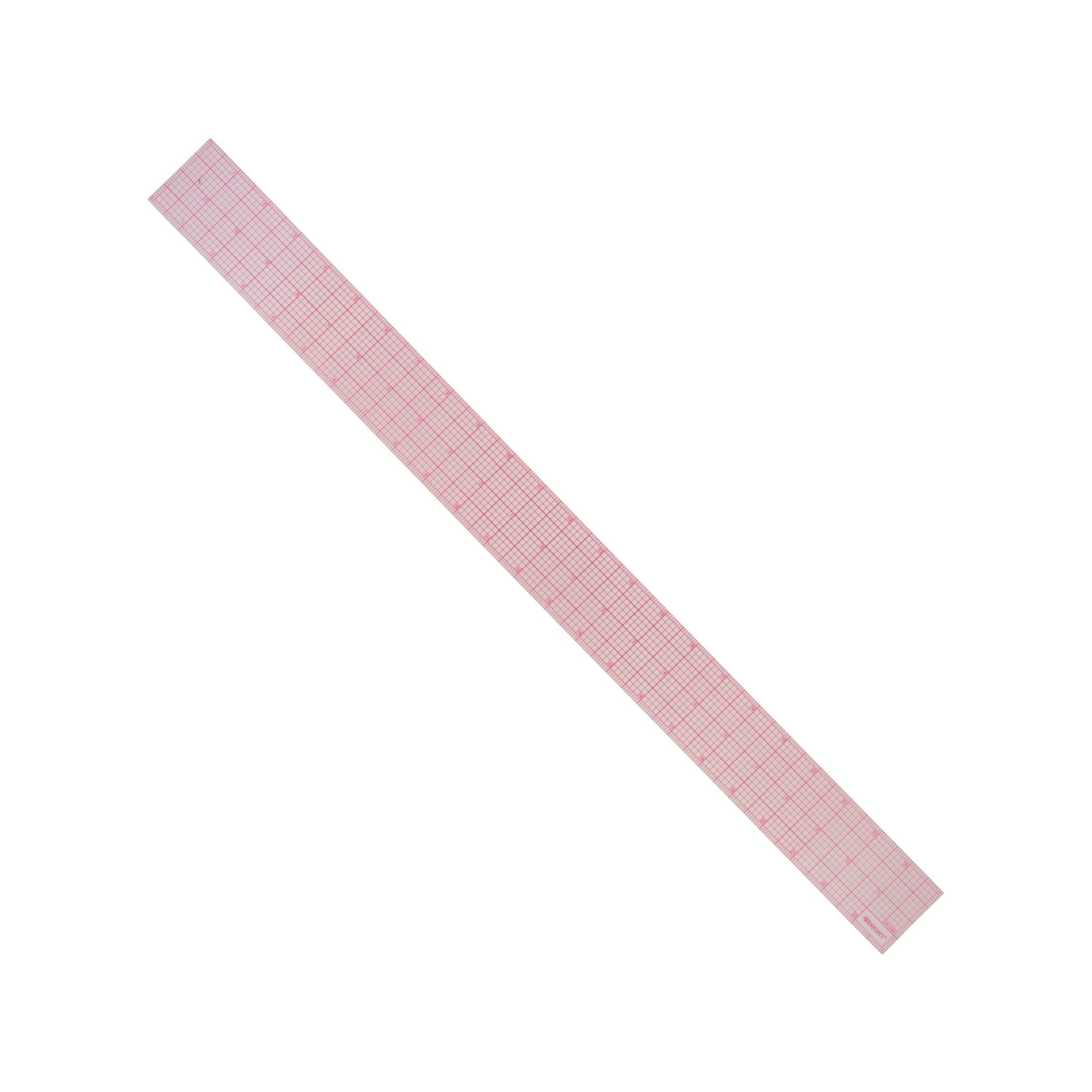 Westcott 8ths Graph Ruler, 2 x 24