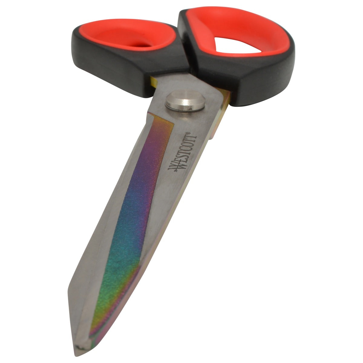 Westcott 9.5’’ Premium Multipurpose Craft Scissors Red/Black (17780) - World’s Favorite