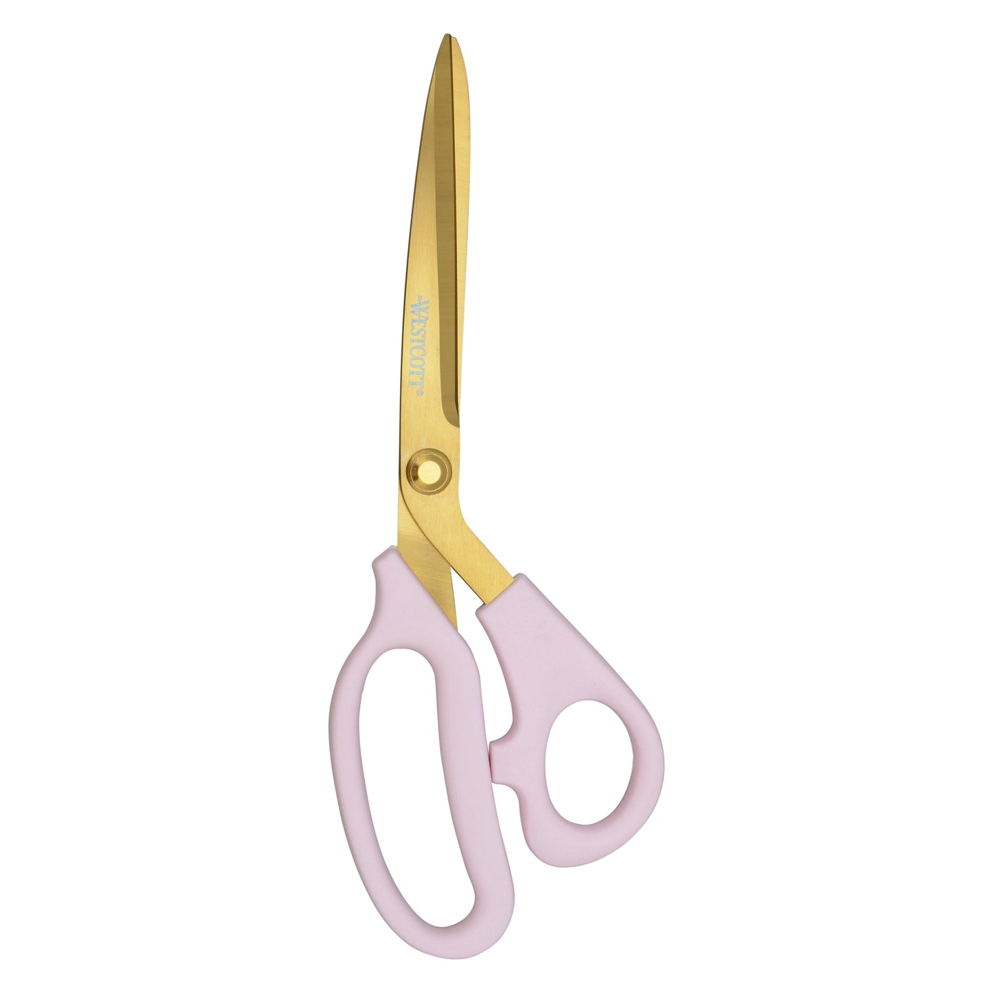 Westcott 9in All Purpose Kitchen Shears Pink with Gold Blade (00824) - World’s Favorite Scissors