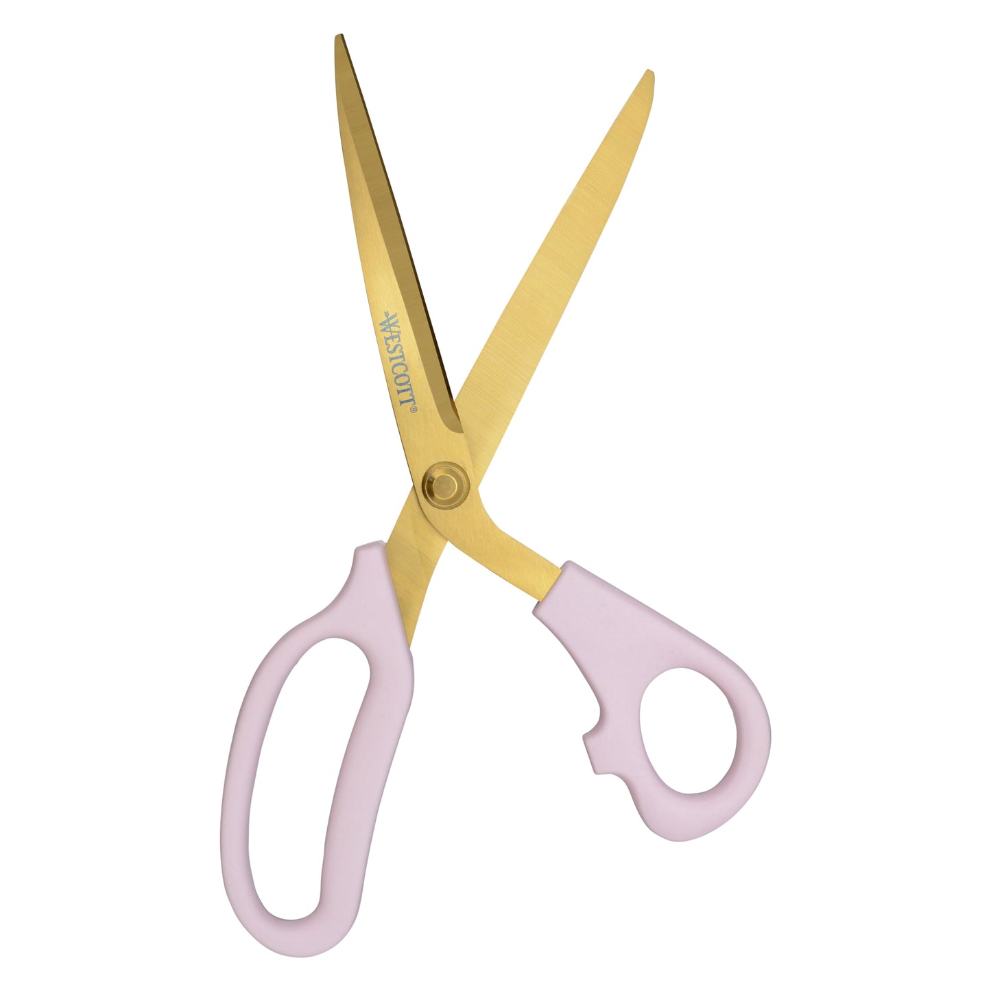 Westcott 9in All Purpose Kitchen Shears Pink with Gold Blade (00824) - World’s Favorite Scissors