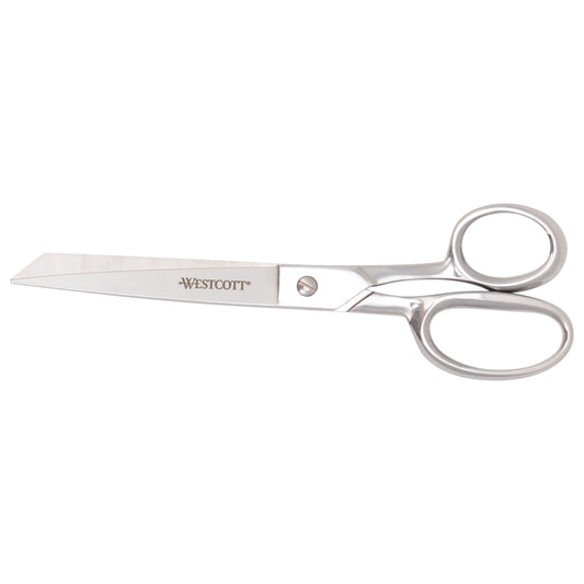 Westcott 9in Forged Classic Fabric and Paper Scissors Heavy Duty Knife-Edge for Sewing Tailoring General Arts Crafts