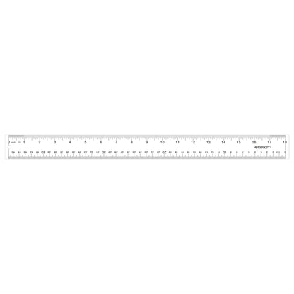 Westcott Acrylic Ruler 18’’ Clear (10564)