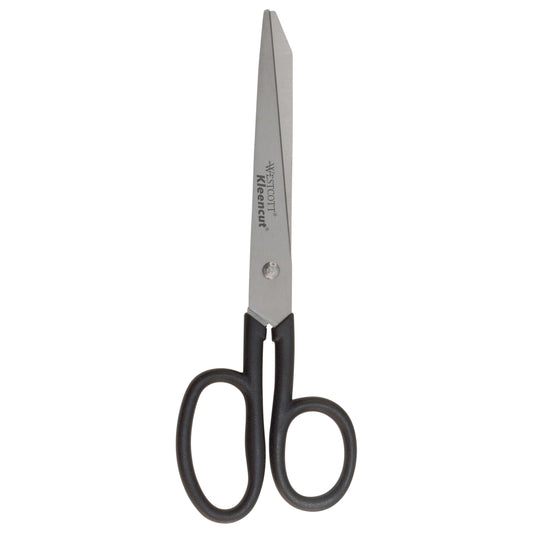 Westcott All Purpose Kleencut Stainless Steel Scissors 8’’ Black (19018) - World’s Favorite
