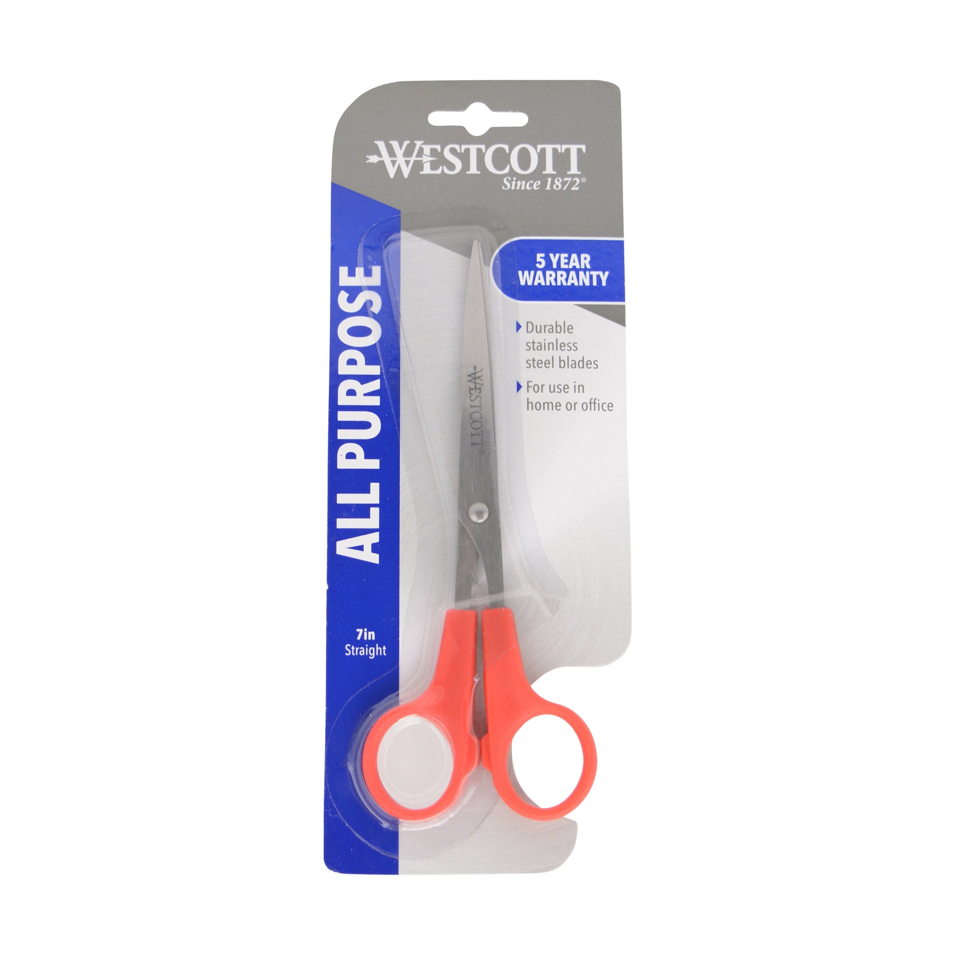 Westcott All Purpose Value Scissors 7’’ Red (40617) - World’s Favorite