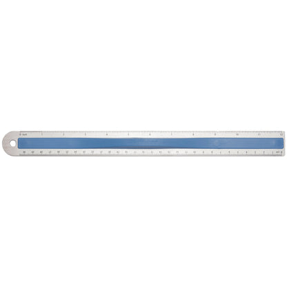 Westcott Aluminum Ruler with Finger Grip 12’’ Color Varies (15531)