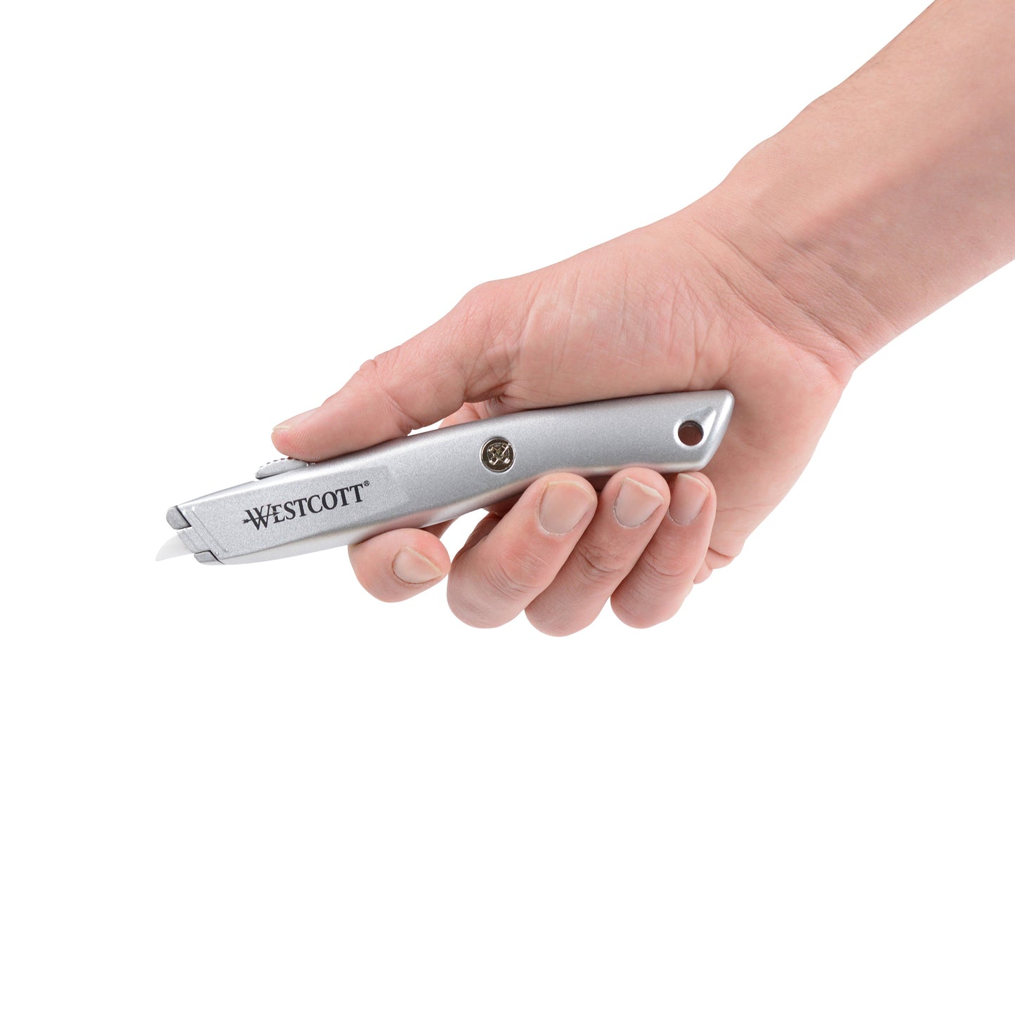 Westcott Aluminum Safety Cutter with Ceramic Blade (00722) - World’s Favorite Scissors
