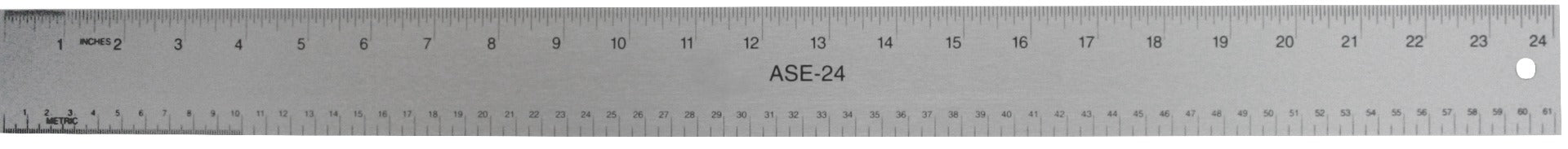 Westcott Aluminum Straight Edge Ruler, 24