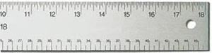 Westcott Aluminum Straight Edge Ruler 24’’ (ASE-36)