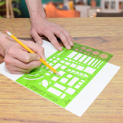 Westcott Architectural Drawing Template (T-806) - World’s Favorite Scissors