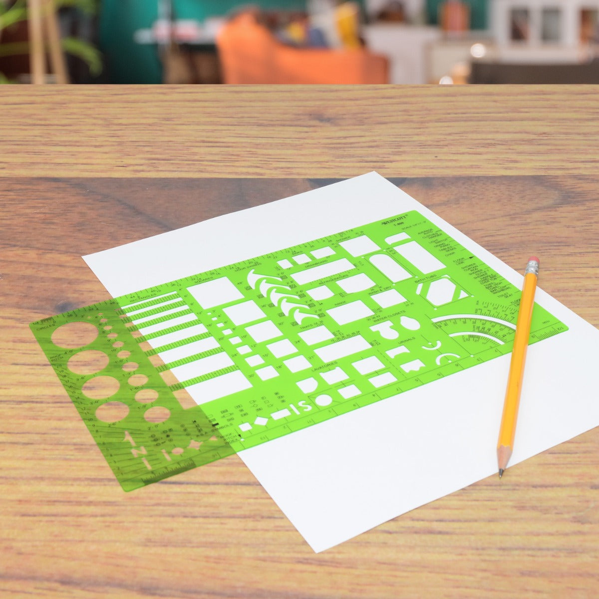 Westcott Architectural Drawing Template (T-806) - World’s Favorite Scissors