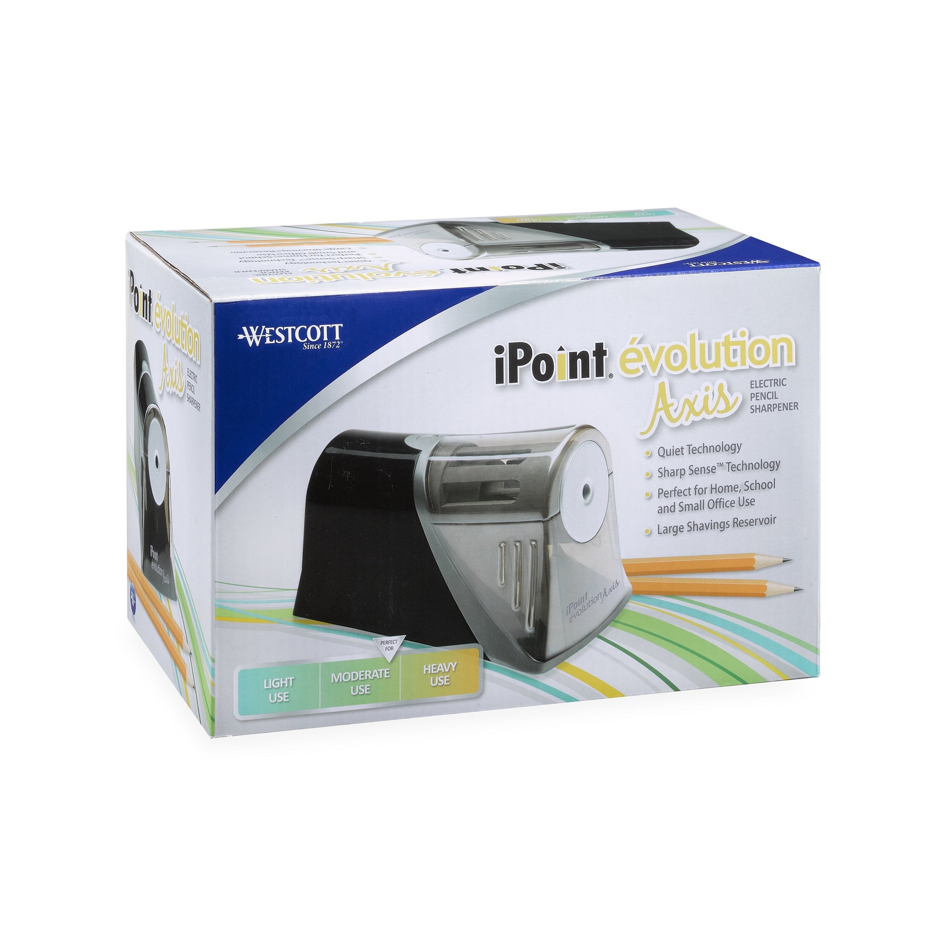 Westcott Axis iPoint Evolution Electric Pencil Sharpener (15510)