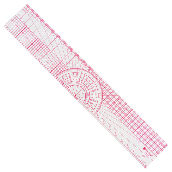 Westcott Beveled Protractor Ruler, 12