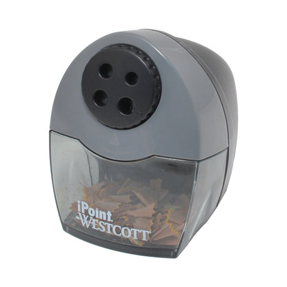 Westcott Compact Electric Multi Hole Horizontal Pencil Sharpener (00406)