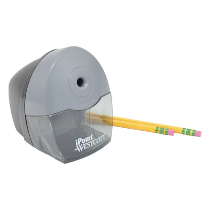 Westcott Compact Electric Single Hole Horizontal Pencil Sharpener (00407)