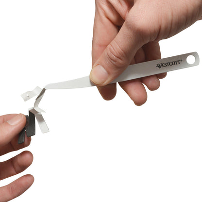 Westcott Die Cutting Craft Tool Set Stainless Steel White/Blue 6-Piece (17858) - World’s Favorite Scissors