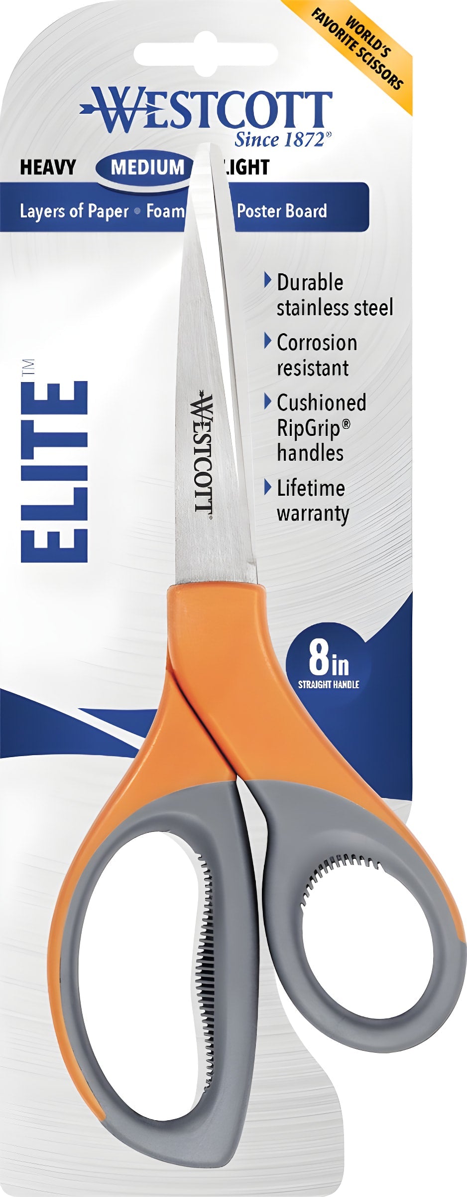 Westcott Elite Stainless Steel Straight Shears 8 Inches (41318)