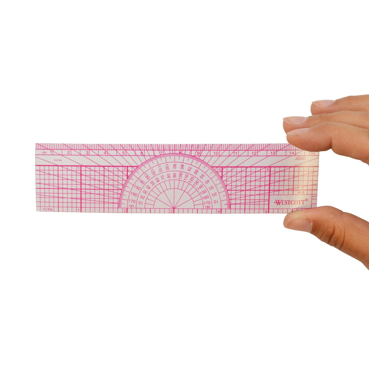 Westcott Engineers' Protractor Ruler, 6