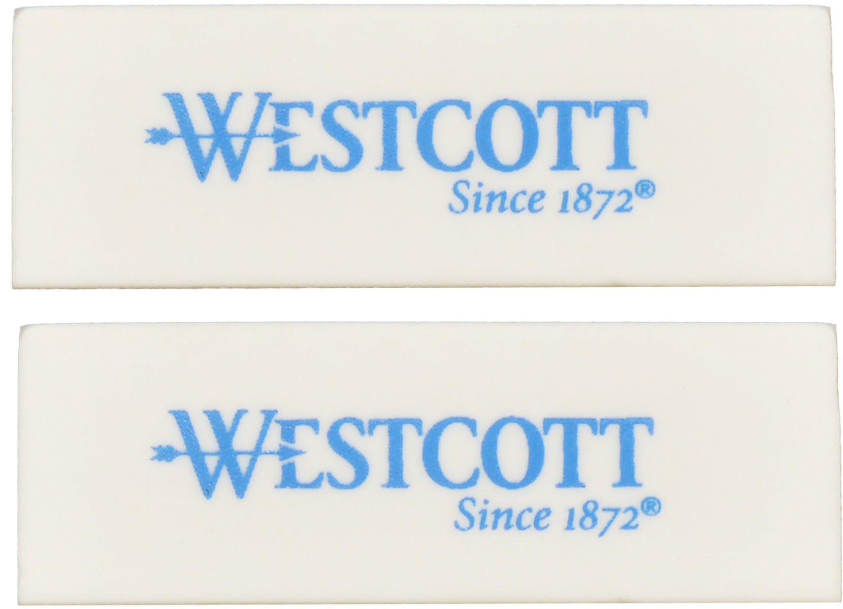 Westcott Eraser 2-Pack White (14610)