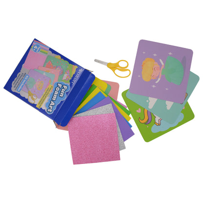 Westcott Fun Foam Art Kit for Kids with Over 800 Stickers (00983-PARENT) - World’s Favorite Scissors