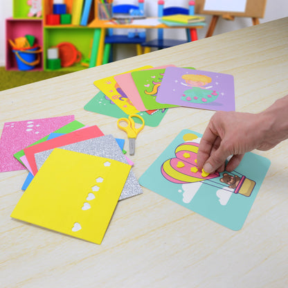 Westcott Fun Foam Art Kit for Kids with Over 800 Stickers (00983-PARENT) - World’s Favorite Scissors