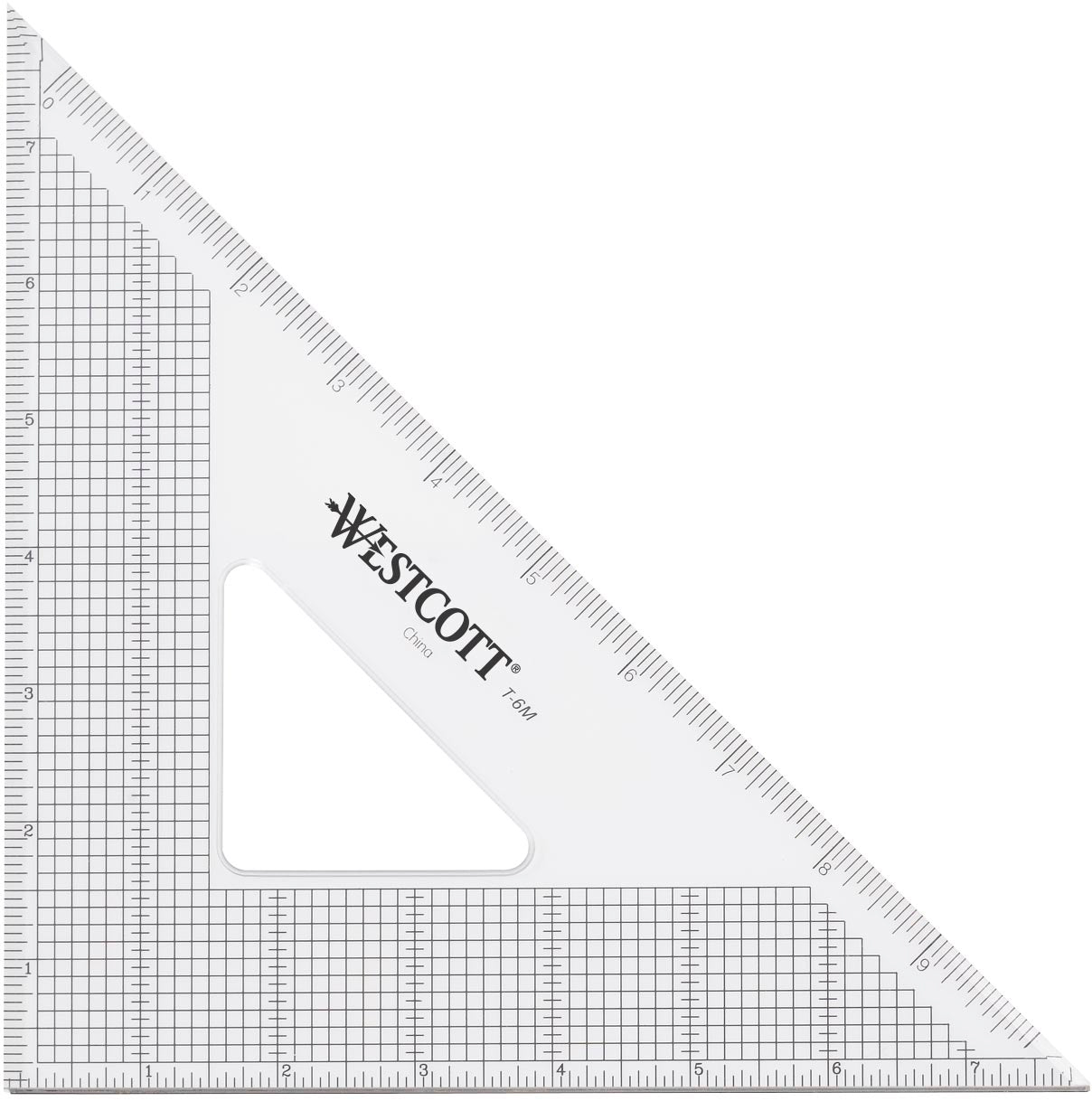 Grid Set Triangle Westcott Grid Triangle, 8