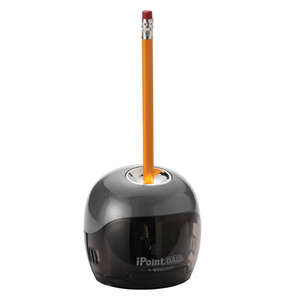 Westcott iPoint Ball Pencil Sharpener Grey (17190)