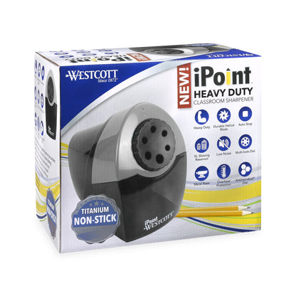 Westcott iPoint Commercial Heavy Duty Electric Pencil Sharpener (16934)