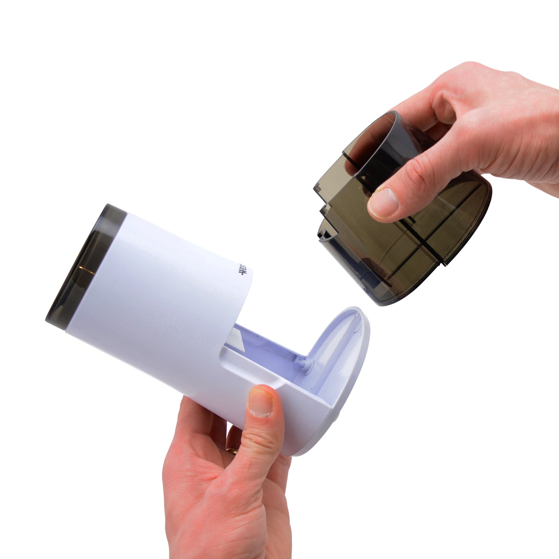 Westcott iPoint Curve Electric Pencil Sharpener White (00947-PARENT) - World’s Favorite Scissors