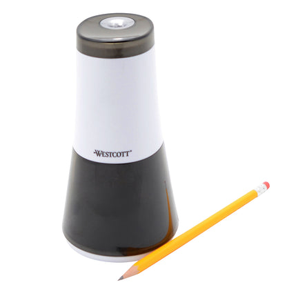 Westcott iPoint Curve Electric Pencil Sharpener White (00947-PARENT) - World’s Favorite Scissors