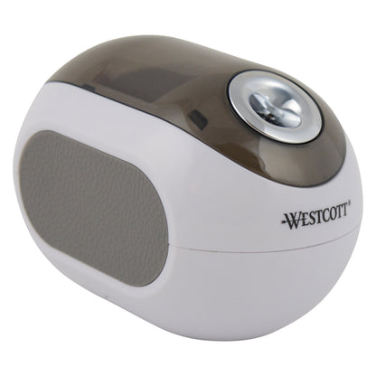 Westcott iPoint Dash Battery Pencil Sharpener White (00948-PARENT) - World’s Favorite Scissors