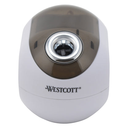 Westcott iPoint Dash Battery Pencil Sharpener White (00948-PARENT) - World’s Favorite Scissors