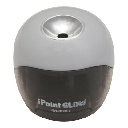 Westcott iPoint Glow Color Changing Battery Pencil Sharpener (15569)