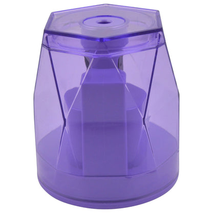 Westcott iPoint® GEM Battery Pencil Sharpener Purple (00576-PARENT)