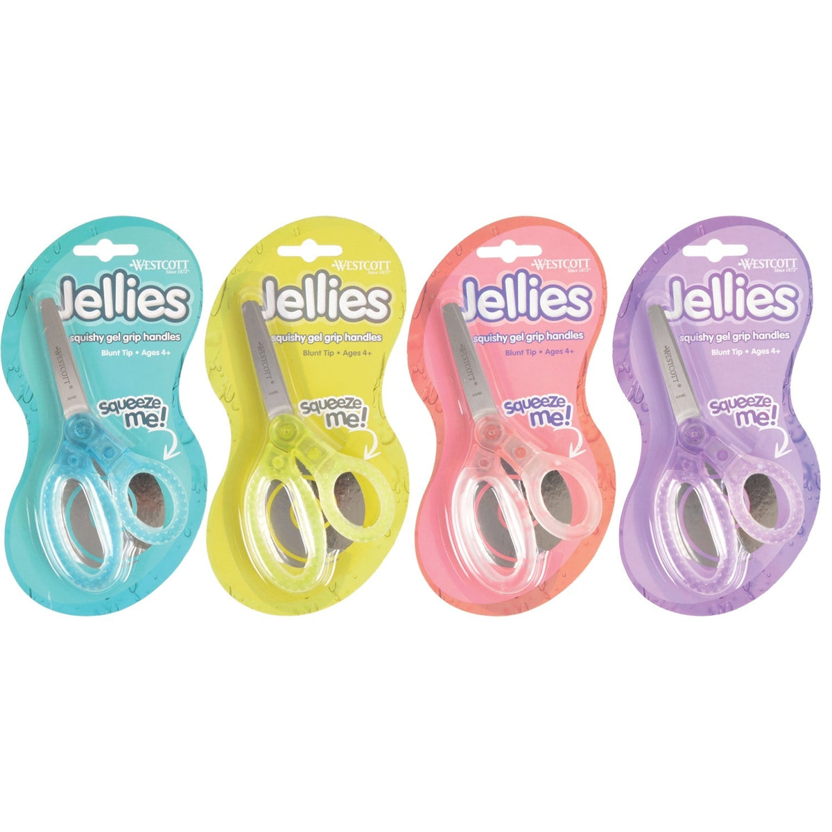 Westcott Jellies™ 5’’ Kids Scissors Assorted Colors Blunt (67364) - World’s Favorite