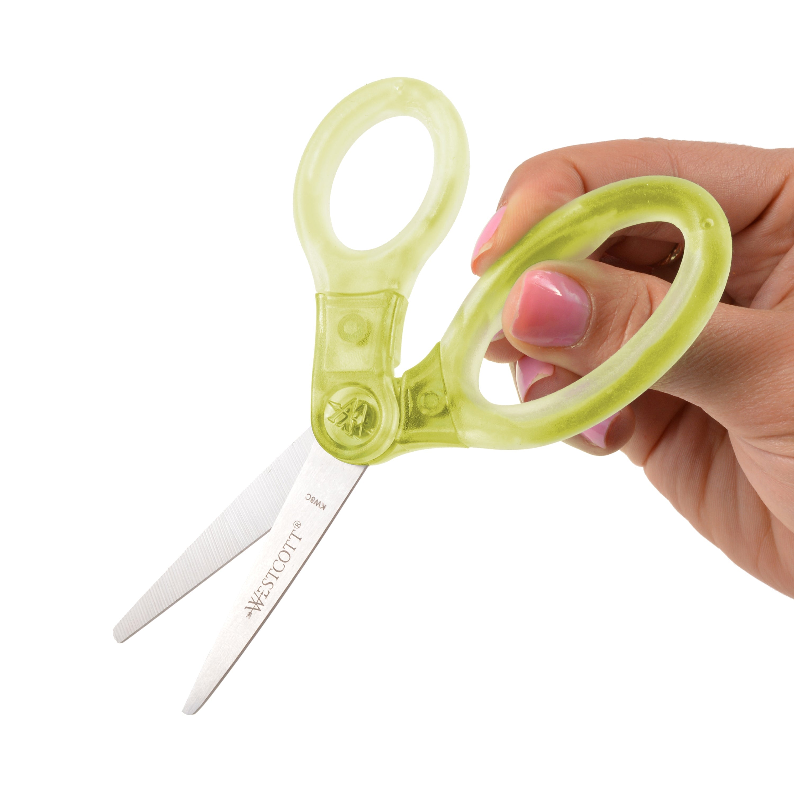 Achieva 12 Pack Kids Safety Scissors - 5 Inch Blunt Tip, Assorted Colors