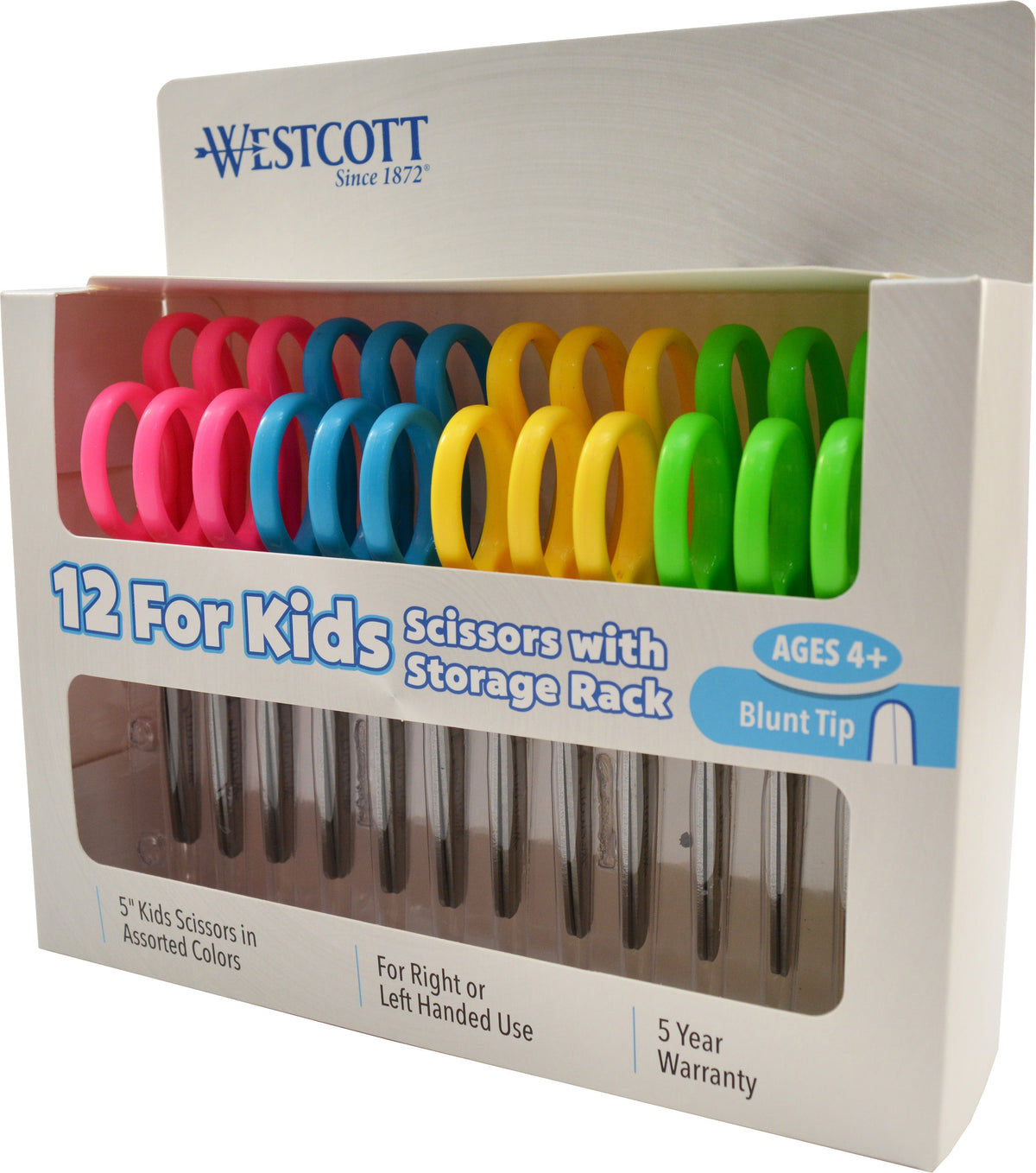 Westcott Kids 5’’ Scissors Blunt (12 Pack) (13140) - World’s Favorite