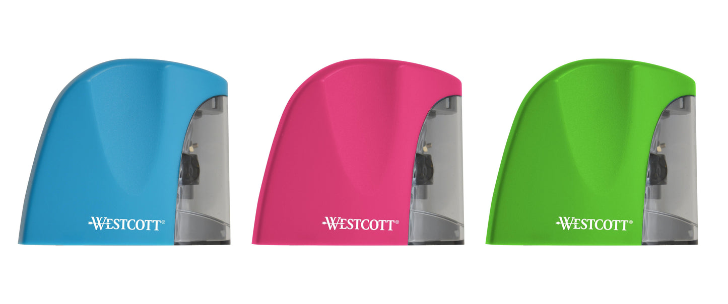 Westcott Kid’s Battery Pencil Sharpener Color Varies (16324)