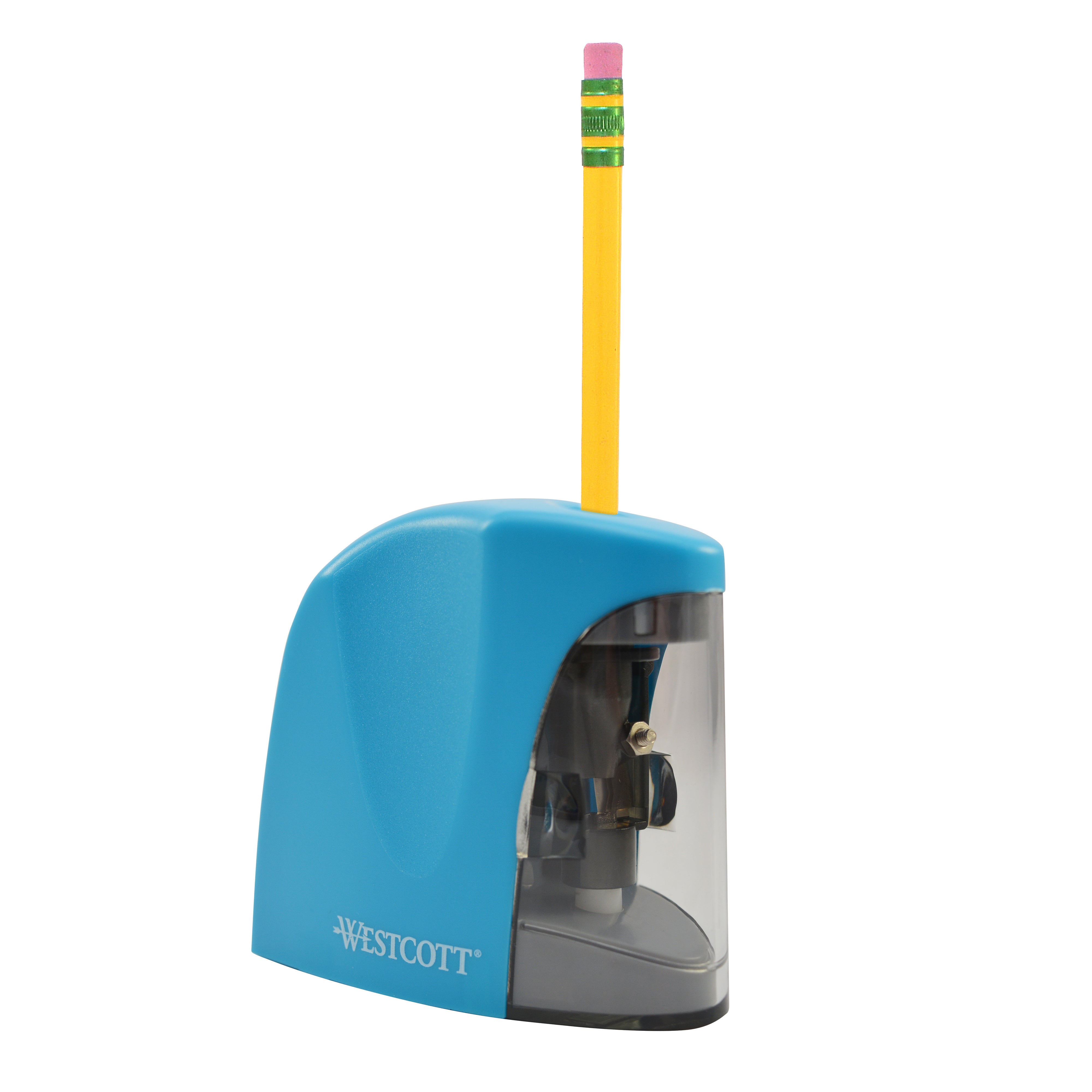 Westcott Kid s Battery Pencil Sharpener Color Varies 16324 westcottbrand