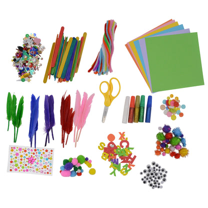 Westcott Kids Craft Tub with Over 300 Pieces (00985-PARENT) - World’s Favorite Scissors