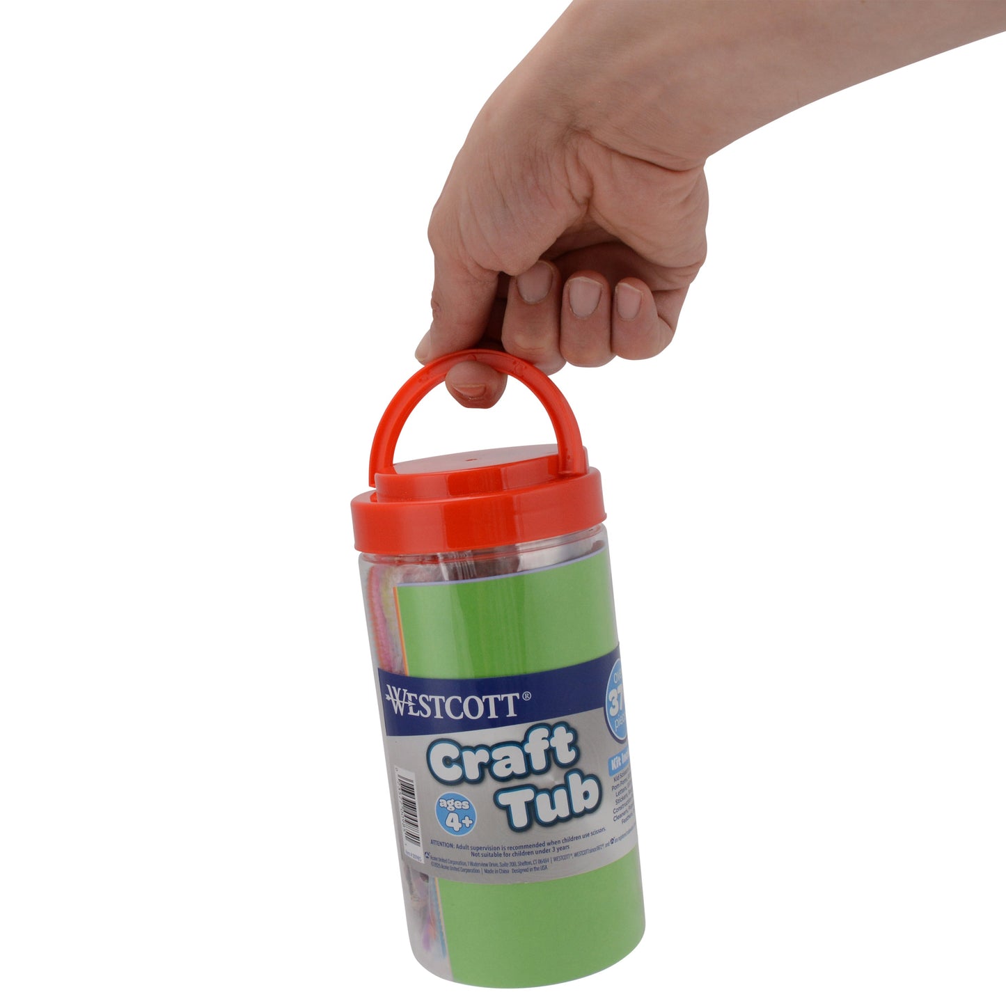 Westcott Kids Craft Tub with Over 300 Pieces (00985-PARENT) - World’s Favorite Scissors