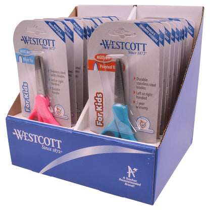 Westcott Kids Value Scissors 24-Piece Display (66217) - World’s Favorite