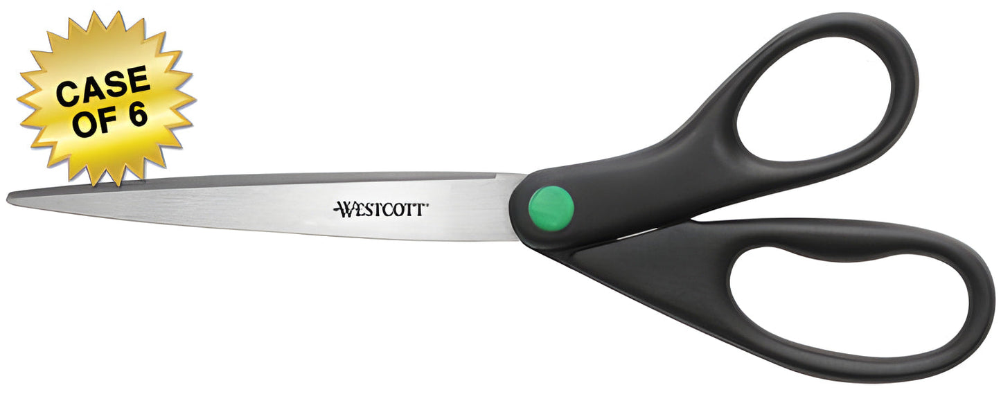 Westcott KleenEarth 9’’ Recycled Scissors Straight (13138) - 6