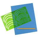 Modèle à Dessin Pickett - Master Template Ellipses 15, 30, 45, 60 Degrés - Pour Dessin Technique, Architecture - 5