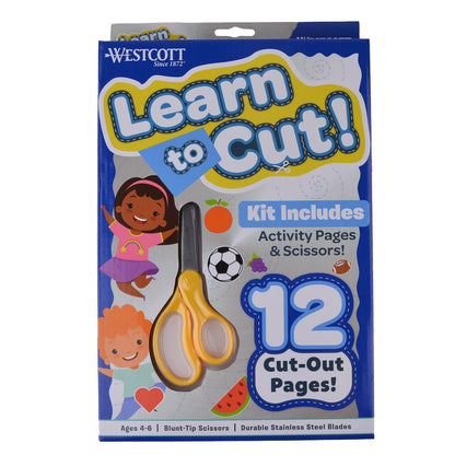 Westcott Learn-to-Cut Kit for Kids (17977-PARENT) - World’s Favorite Scissors