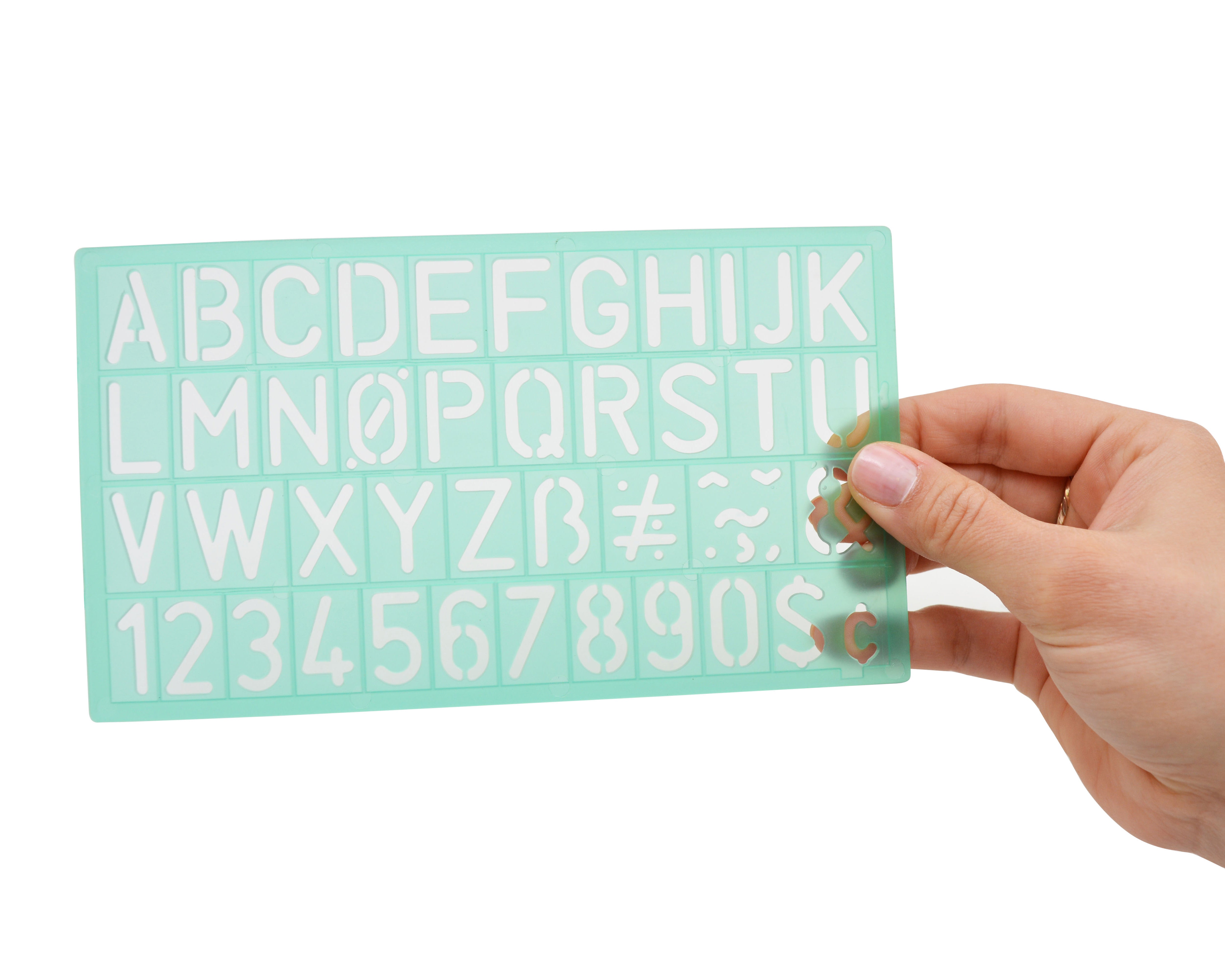 Westcott Letter Stenciling Guides (4 sizes) (02145) – westcottbrand