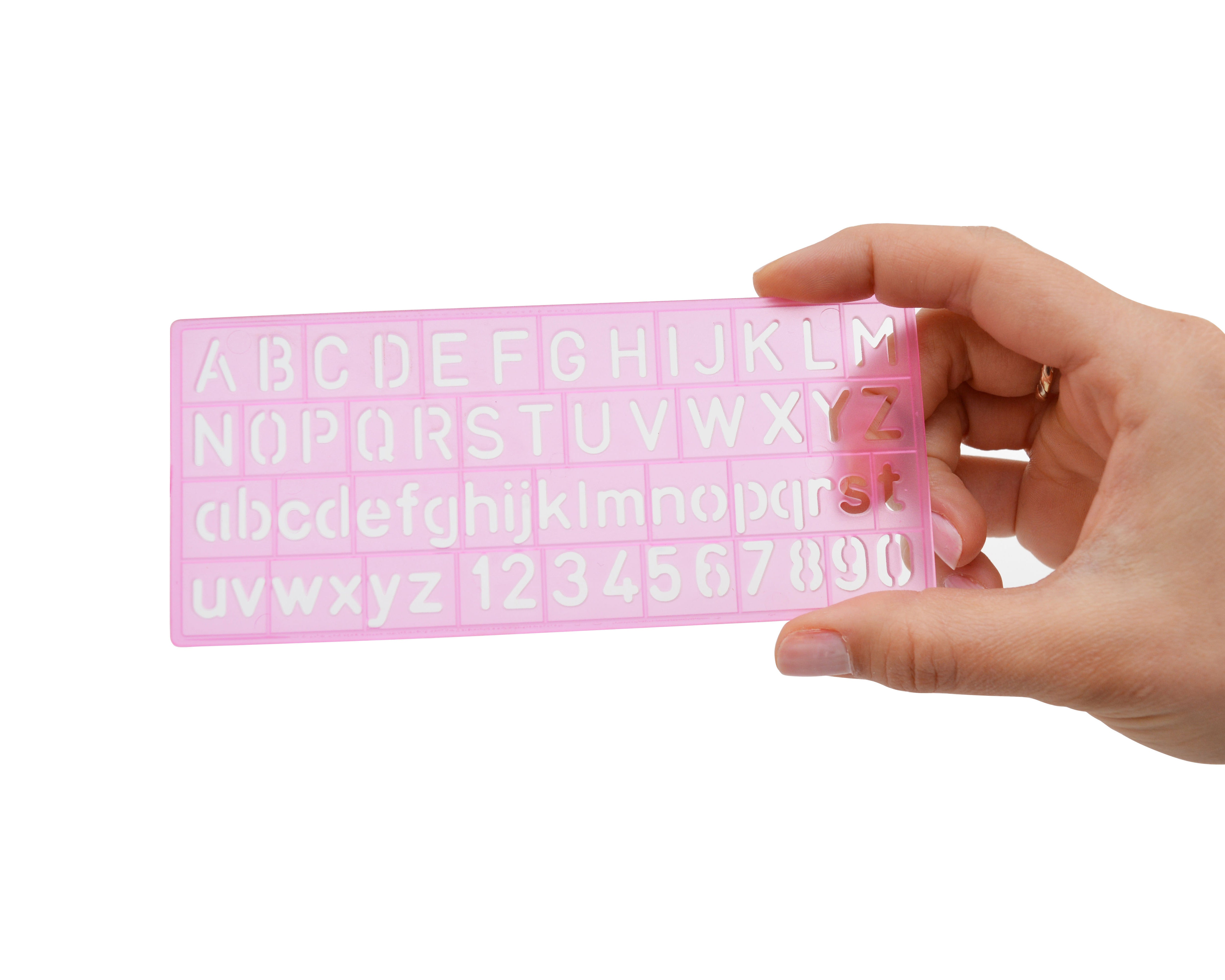 Westcott Letter Stenciling Guides (4 sizes) (02145) – westcottbrand