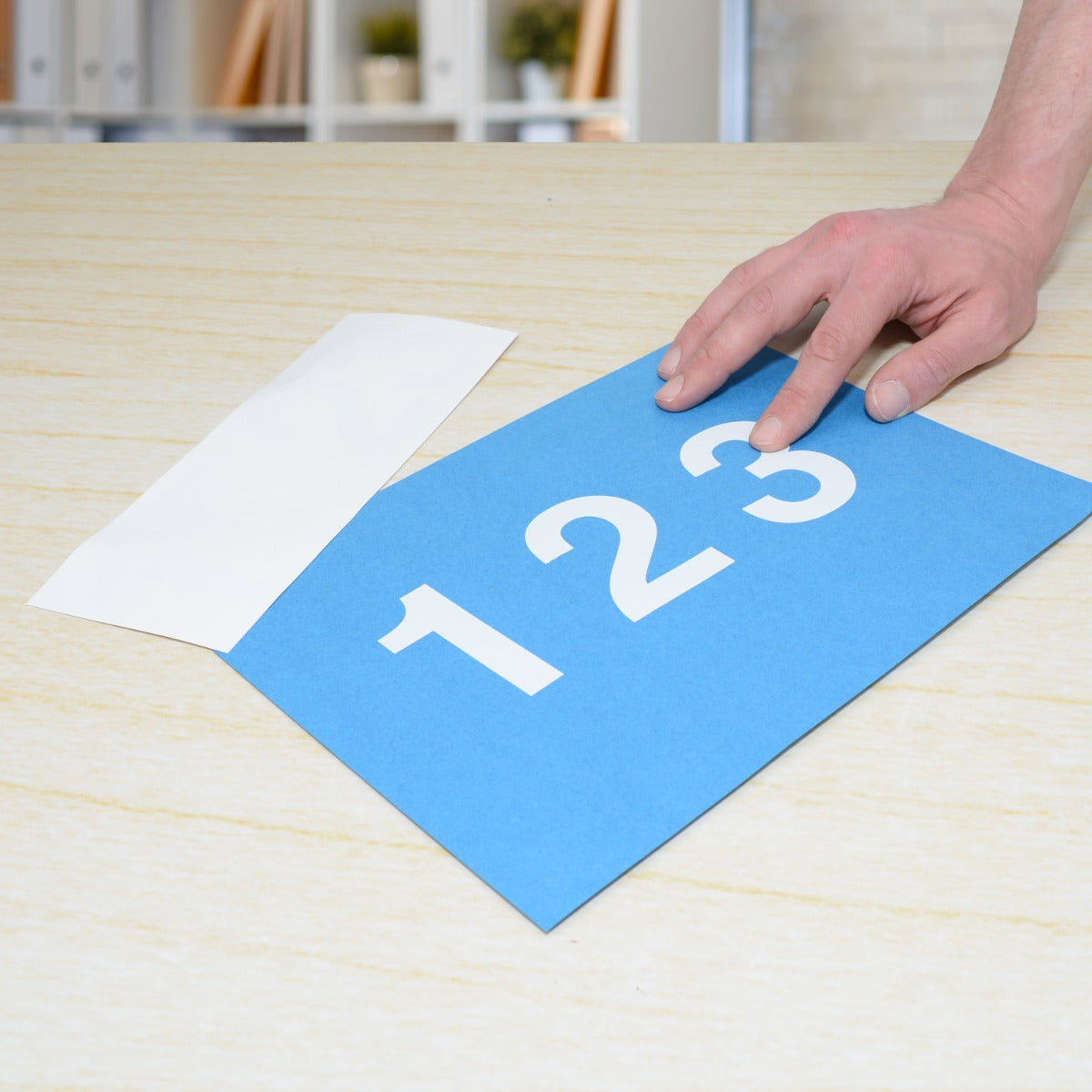 Westcott LetterCraft Permanent Vinyl Letters White Helvetica Font 3-Inch Characters (15863) - World’s Favorite Scissors