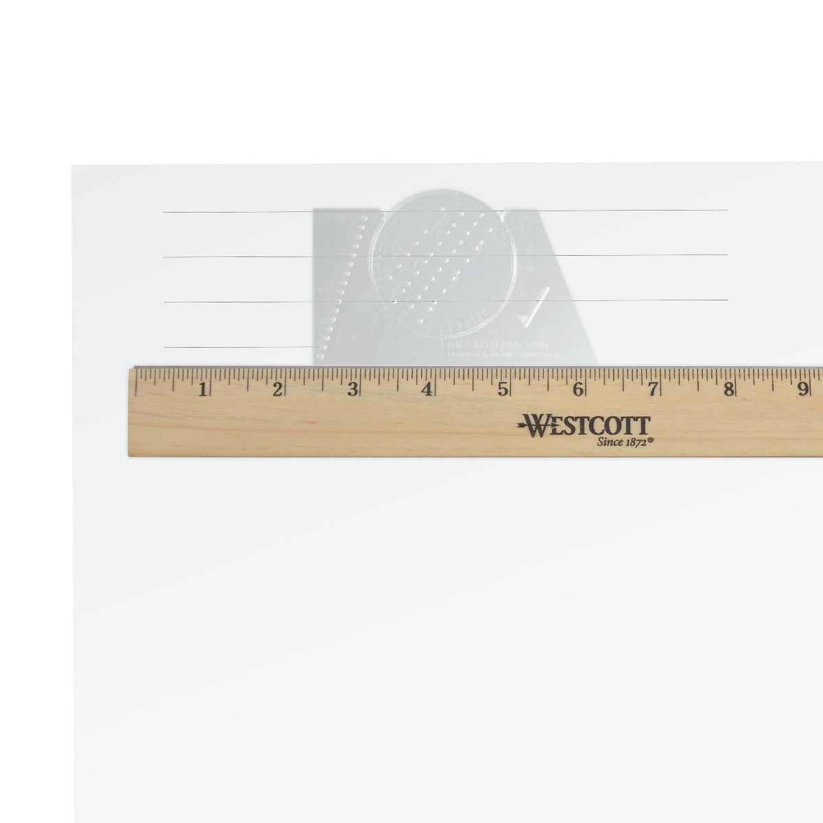 Westcott Lettering Stenciling Paper Template (ALG-1)