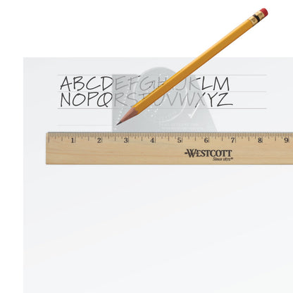 Westcott Lettering Stenciling Paper Template (ALG-1)