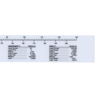 Westcott Metric/Inch Ruler 30cm 12’’ Opaque (M-109)